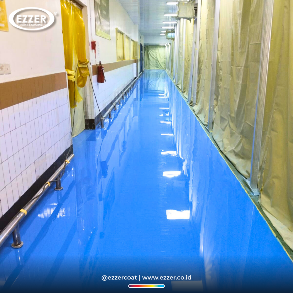 pengaruh warna epoxy pada produktivitas dan safety di tempat kerja