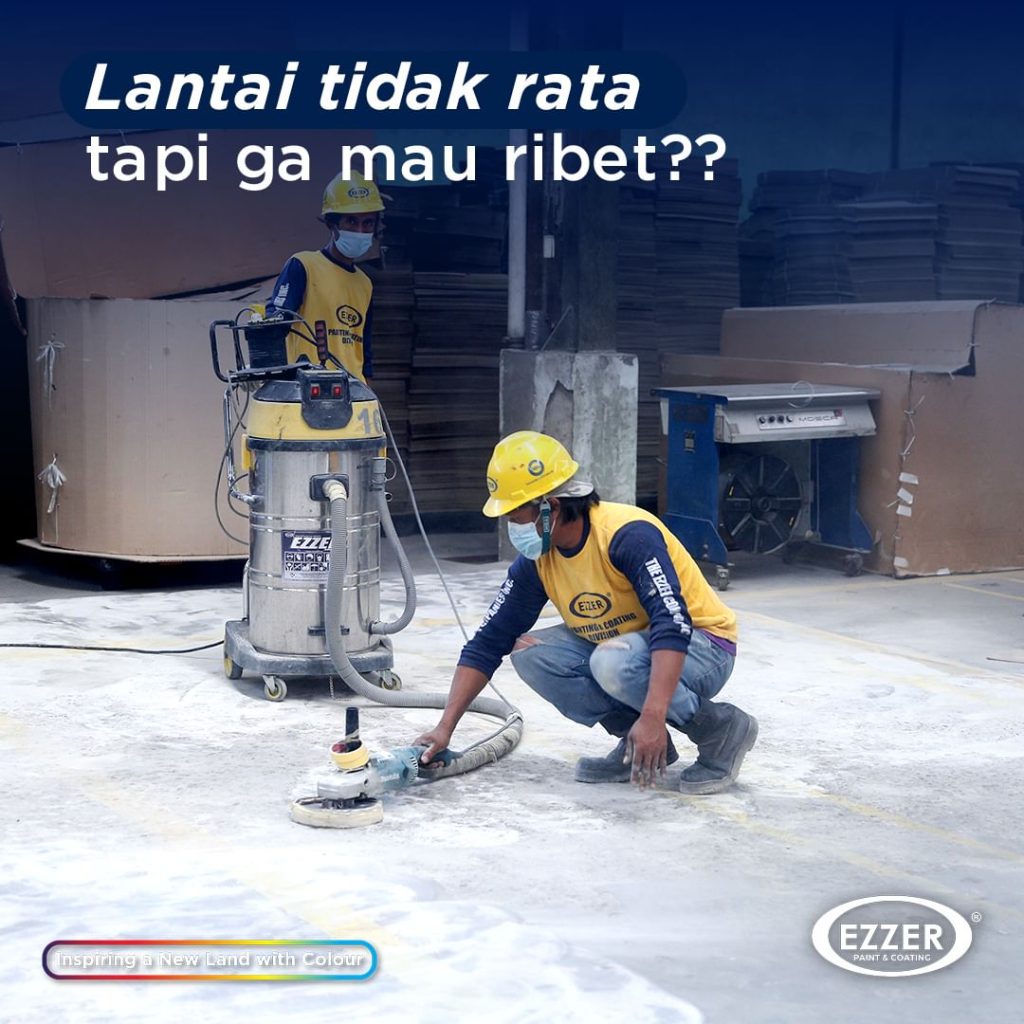 Mau Lantai Rata tapi Tidak Mau Ribet? Coba Epoxy Mortar!